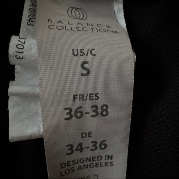 Balance Collection Black Jogger Pants - Picture 4 of 4